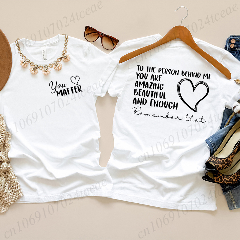 Women Fashion Quotes - T-shirt da donna alla moda con
