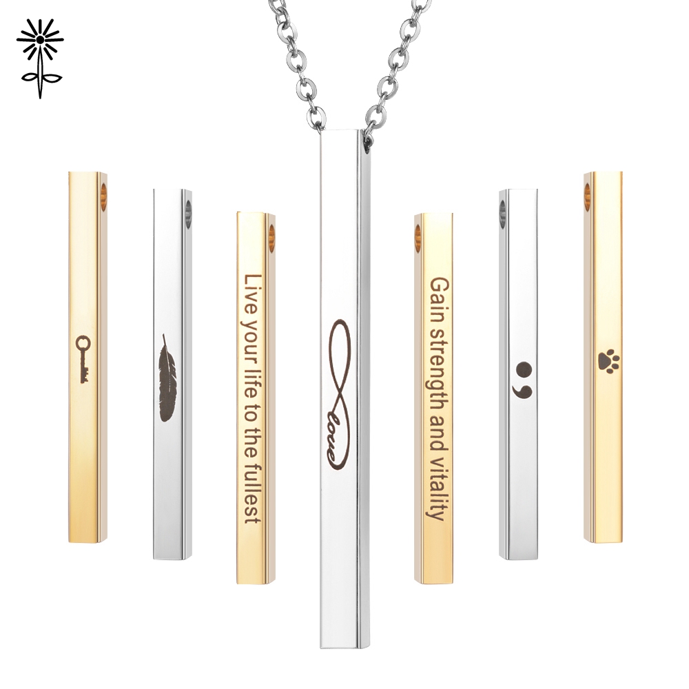 Women Fashion Quotes - Nuovo arrivo! Collana in acciaio inossidabile