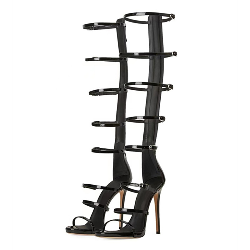 Women'S Fashion Leather Boots - Stivali Estivi da Donna Nuovi 2026