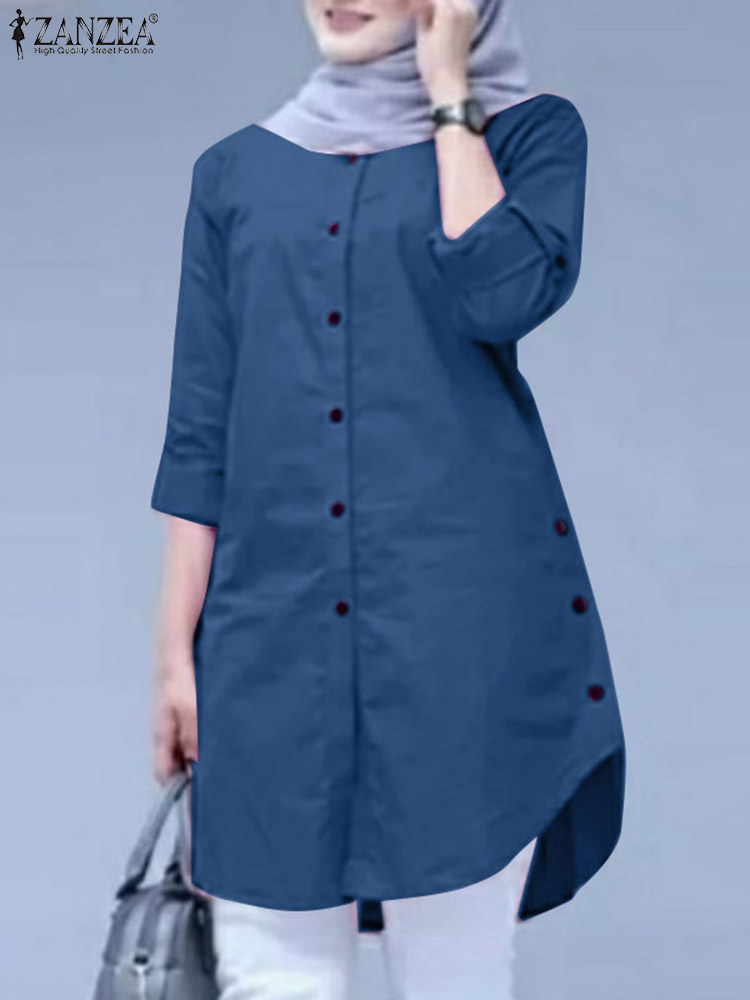 Turkey Women Fashion - Camicia Primaverile ZANZEA 2026, Moda Donna,
