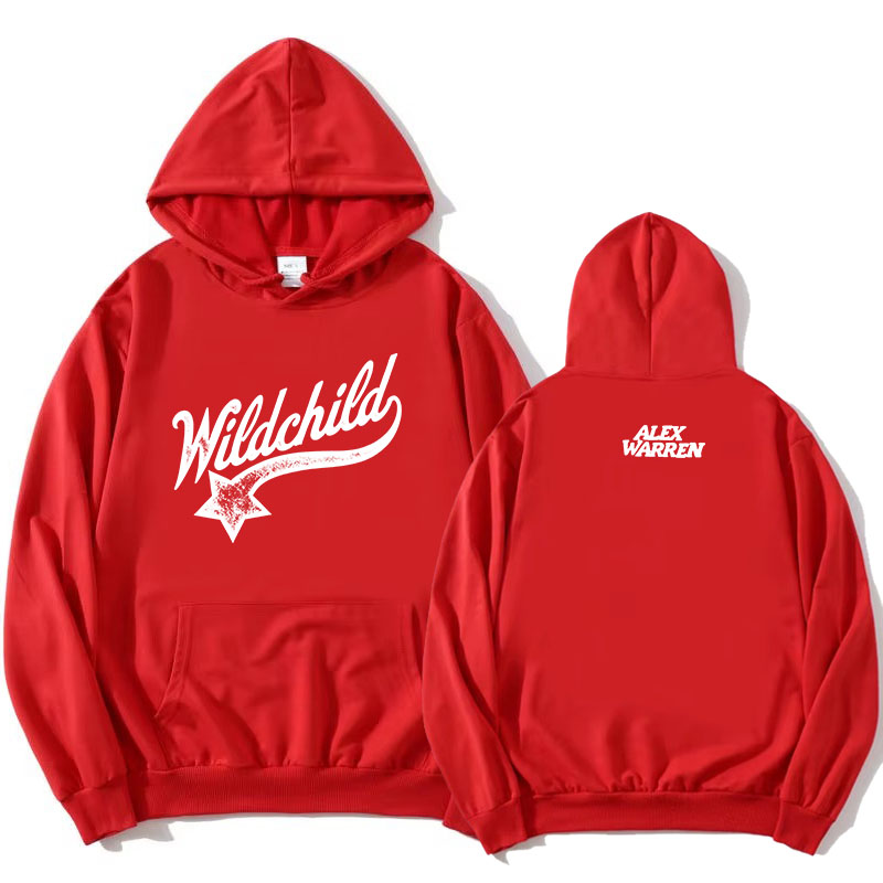 Women'S Fashion Zip Hoodie - Alex Warren WILDCHILD Felpe con cappuccio