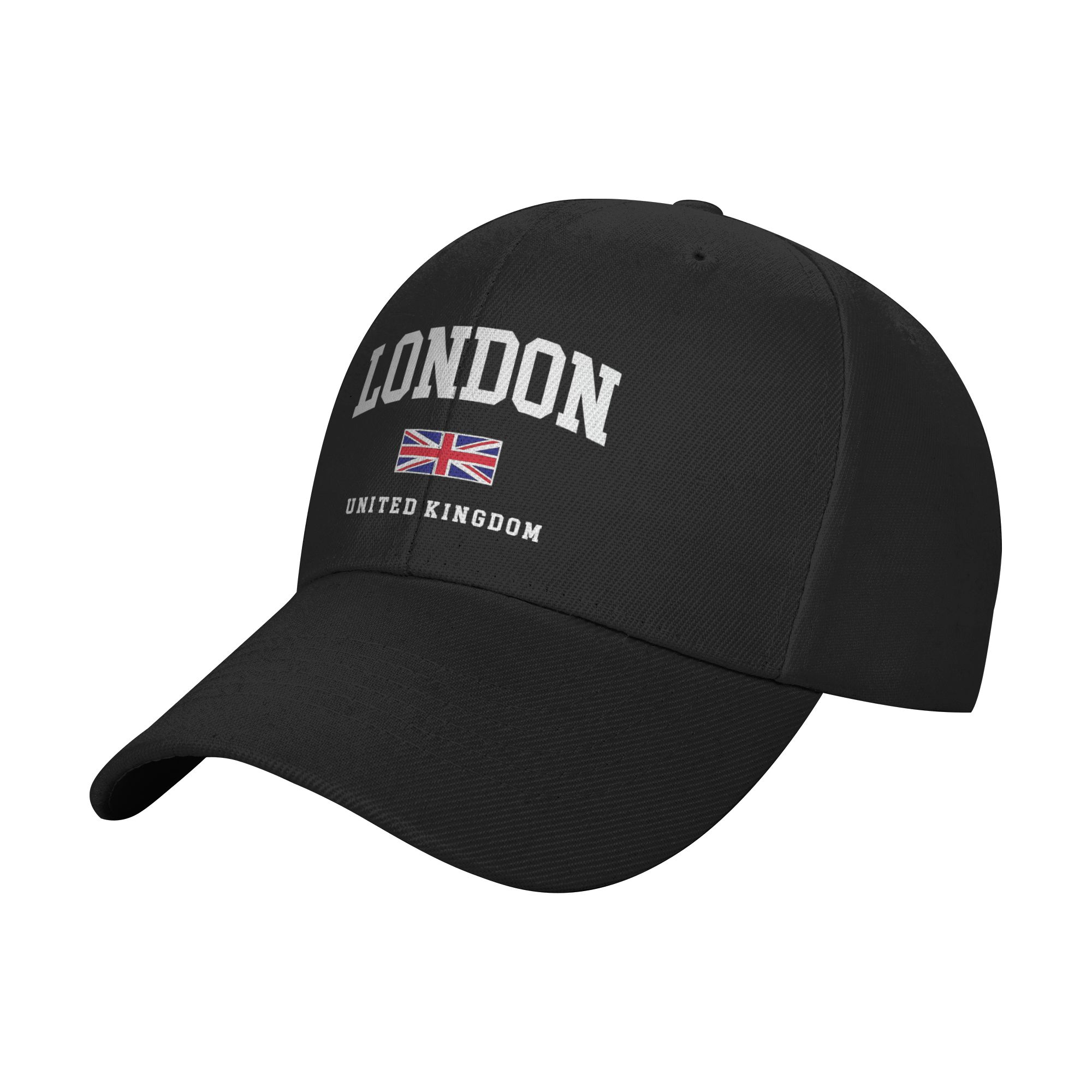 Women Fashion Uk - Cappellino da Baseball Minimalista con Bandiera
