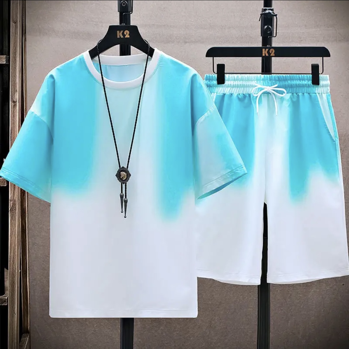Women'S Fashion Tops - Nuovo set estivo in seta ghiaccio
