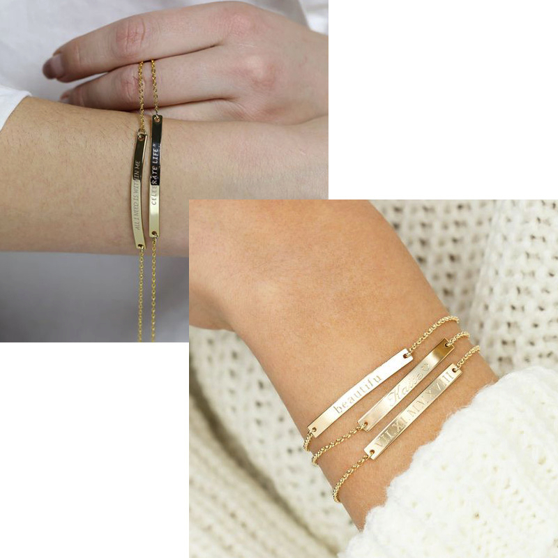 Eleganti braccialetti personal - Women Fashion Quotes recensione e prezzo
