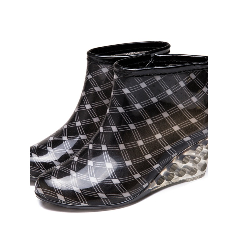 Stivali da Pioggia con Tacco A - Women'S Fashion Rain Boots recensione e prezzo