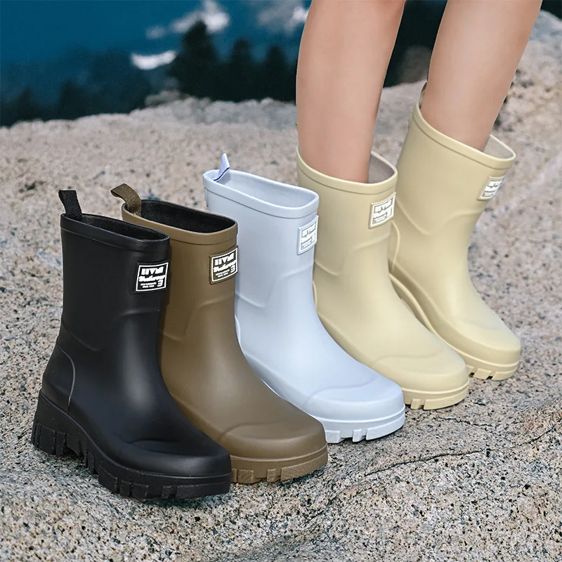 Stivali da pioggia alla moda p - Women'S Fashion Rain Boots recensione e prezzo