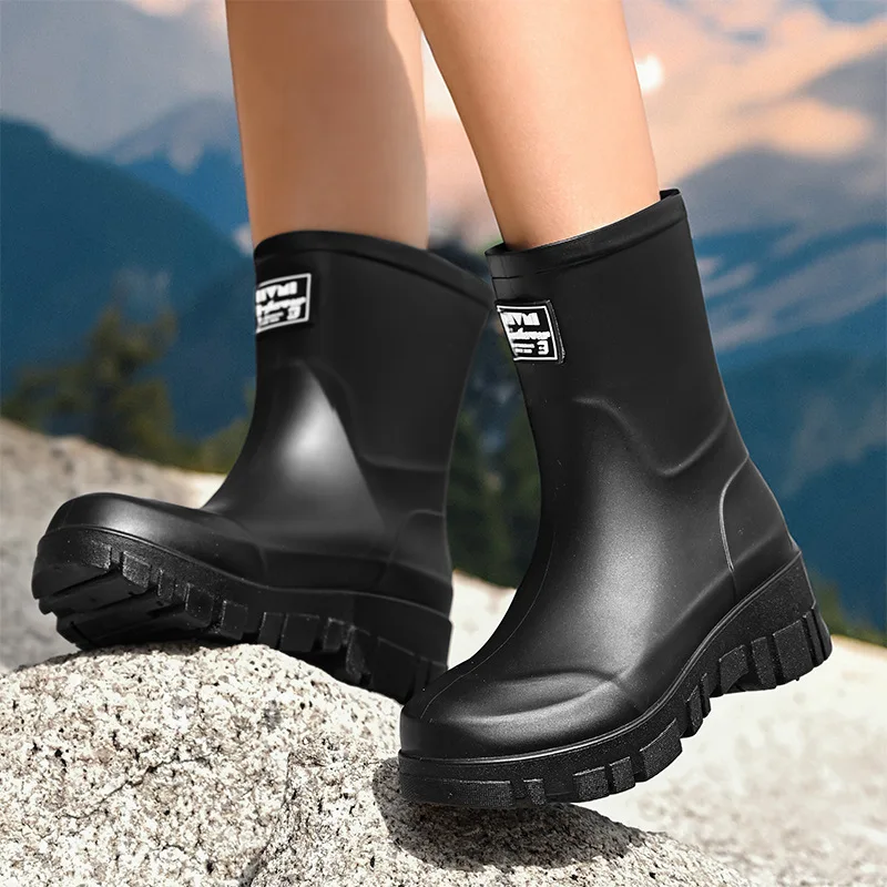 Stivali da pioggia alla moda p - Women'S Fashion Rain Boots recensione e prezzo