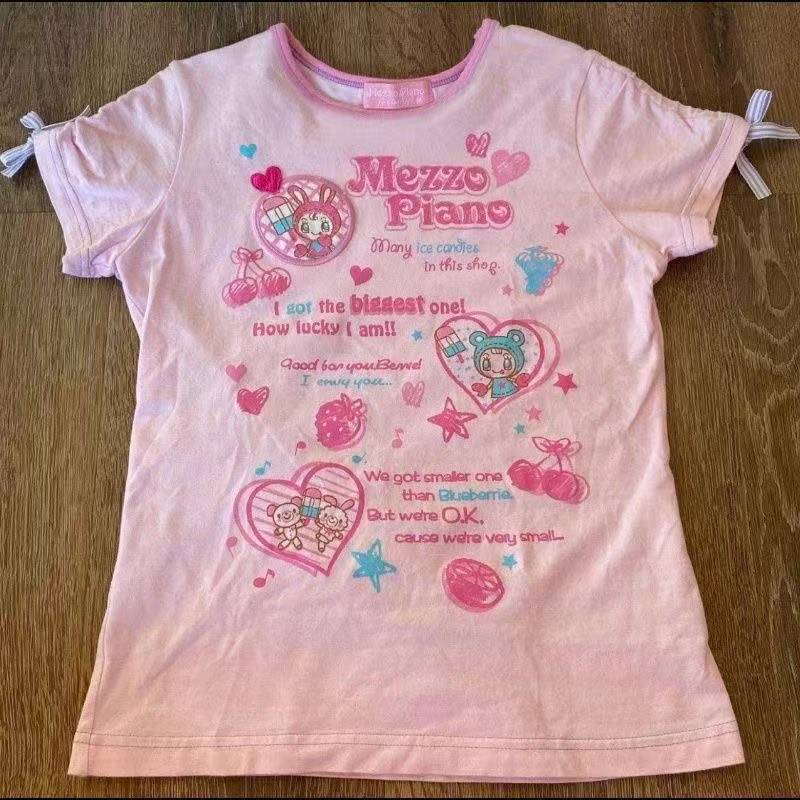 T-shirt vintage kawaii a manic - Women'S Fashion Tops recensione e prezzo