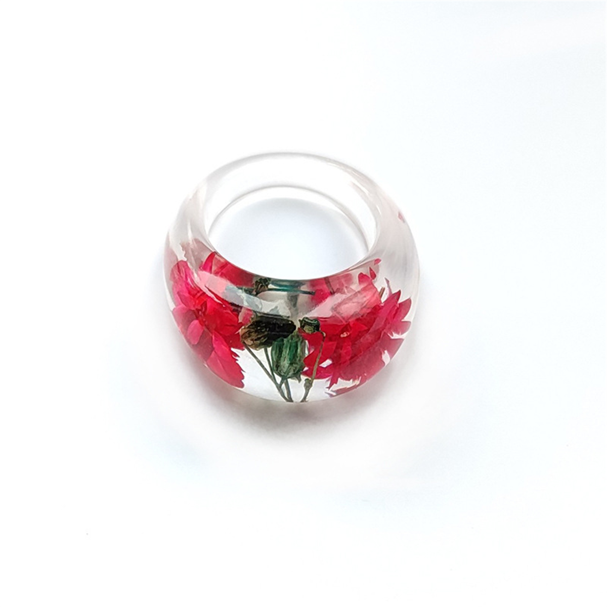 Anello in resina trasparente c - Women'S Real Y2K Fashion recensione e prezzo