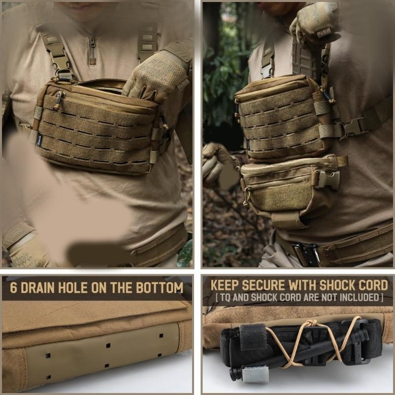 X7XC Tattico Chest Rig Pack Bo - Women'S Fashion Utility Vest recensione e prezzo