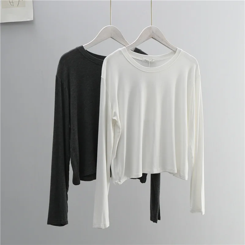 Maglietta a Maniche Lunghe in  - Women'S Fashion Tops recensione e prezzo
