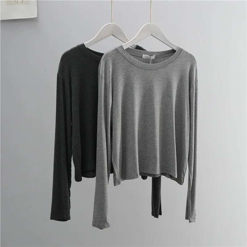 Maglietta a Maniche Lunghe in  - Women'S Fashion Tops recensione e prezzo