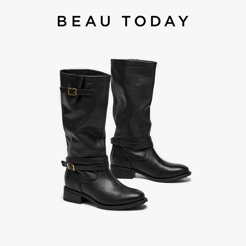 BEAUTODAY Stivali lunghi da do - Women'S Fashion Leather Boots recensione e prezzo
