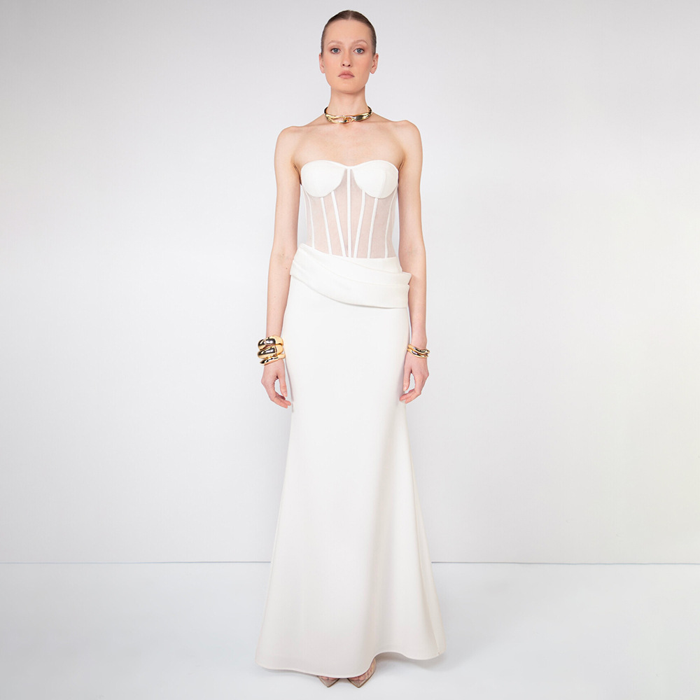 Abito da sera sexy trasparente - Women Fashion Dress Names recensione e prezzo