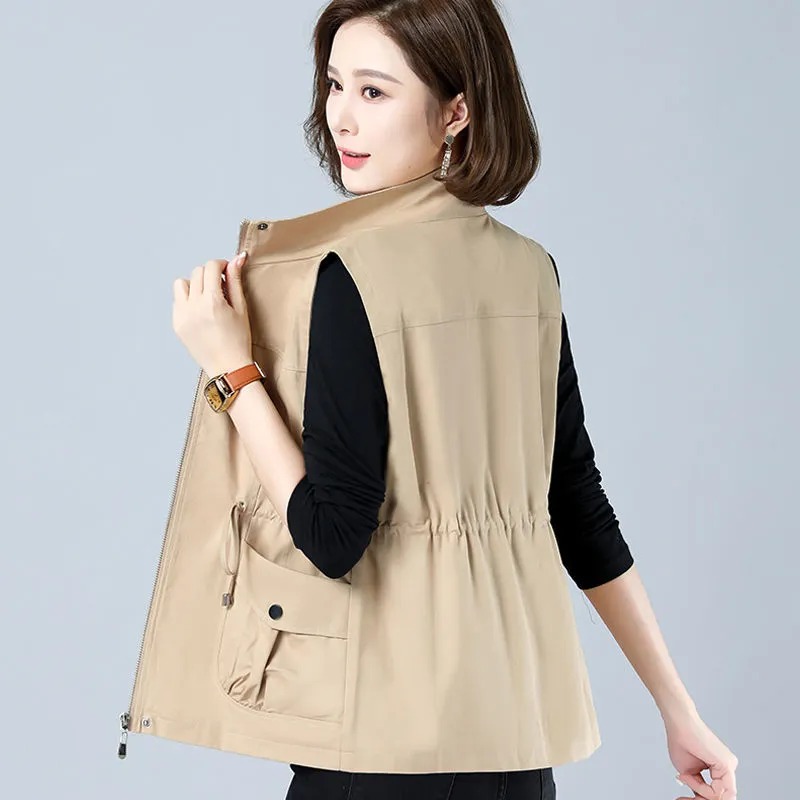 Gilet leggero da donna con col - Women'S Fashion Utility Vest recensione e prezzo