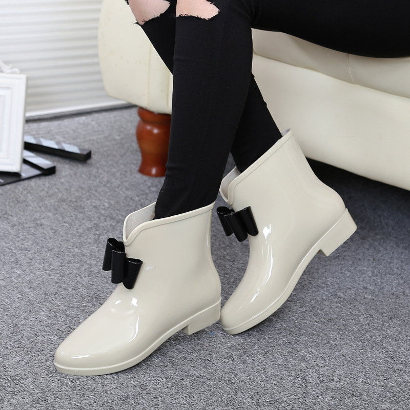 Stivaletti con papillon a fior - Women'S Fashion Rain Boots recensione e prezzo