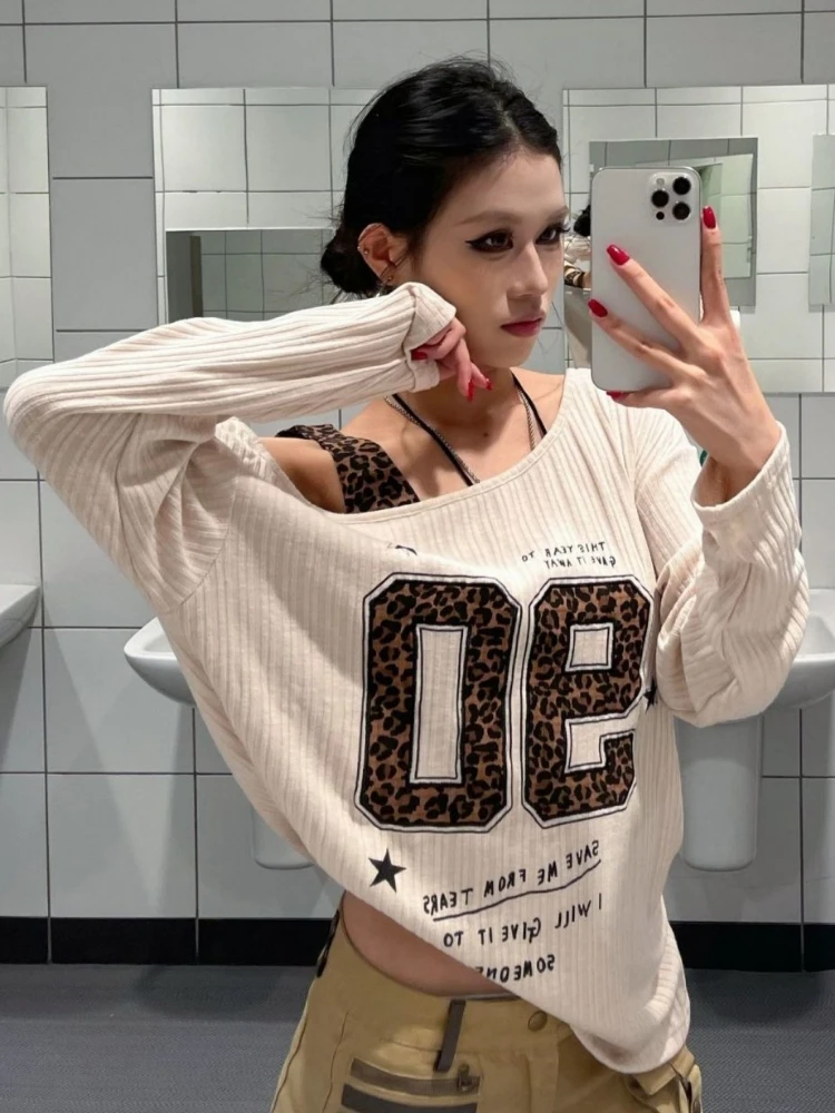 T-Shirt con Stampa Leopardata  - Women'S Fashion Tops recensione e prezzo