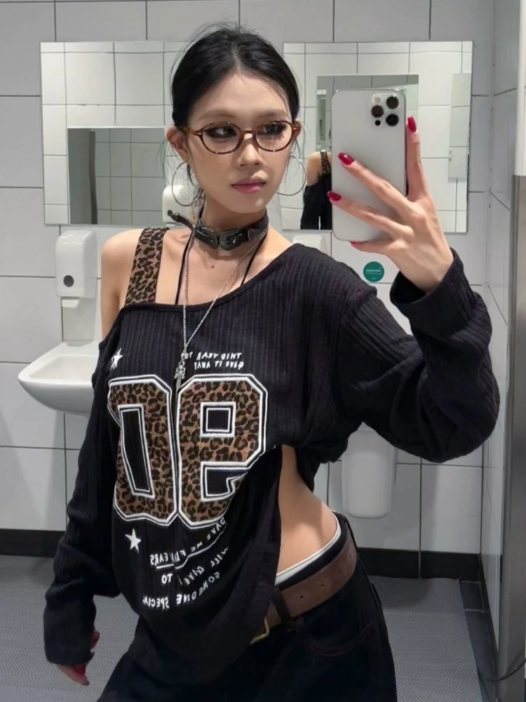 T-Shirt con Stampa Leopardata  - Women'S Fashion Tops recensione e prezzo
