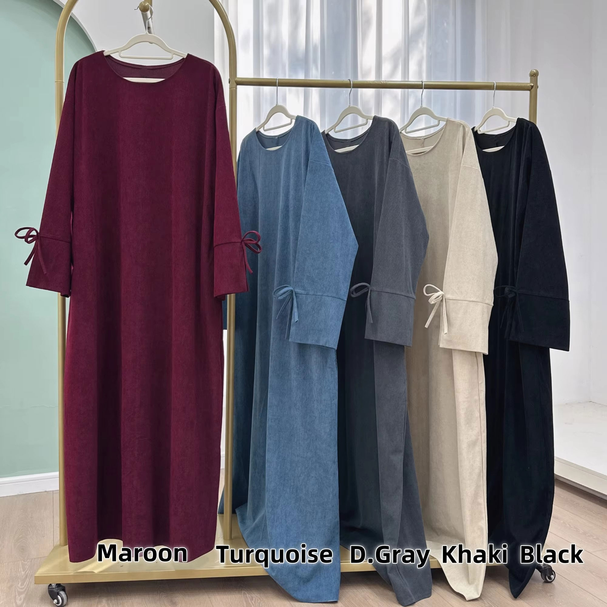 Ramadan Bow-nodo Dubai Abaya A - Turkey Women Fashion recensione e prezzo