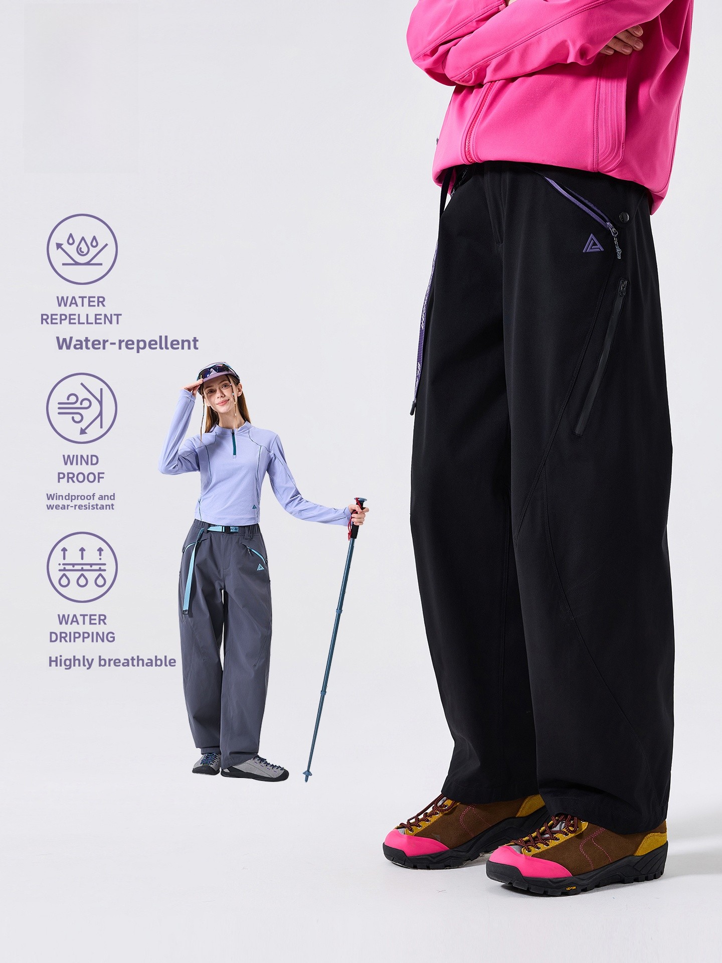 Pantaloni da Trekking Leggeri  - Women'S Fashion Utility Pants recensione e prezzo