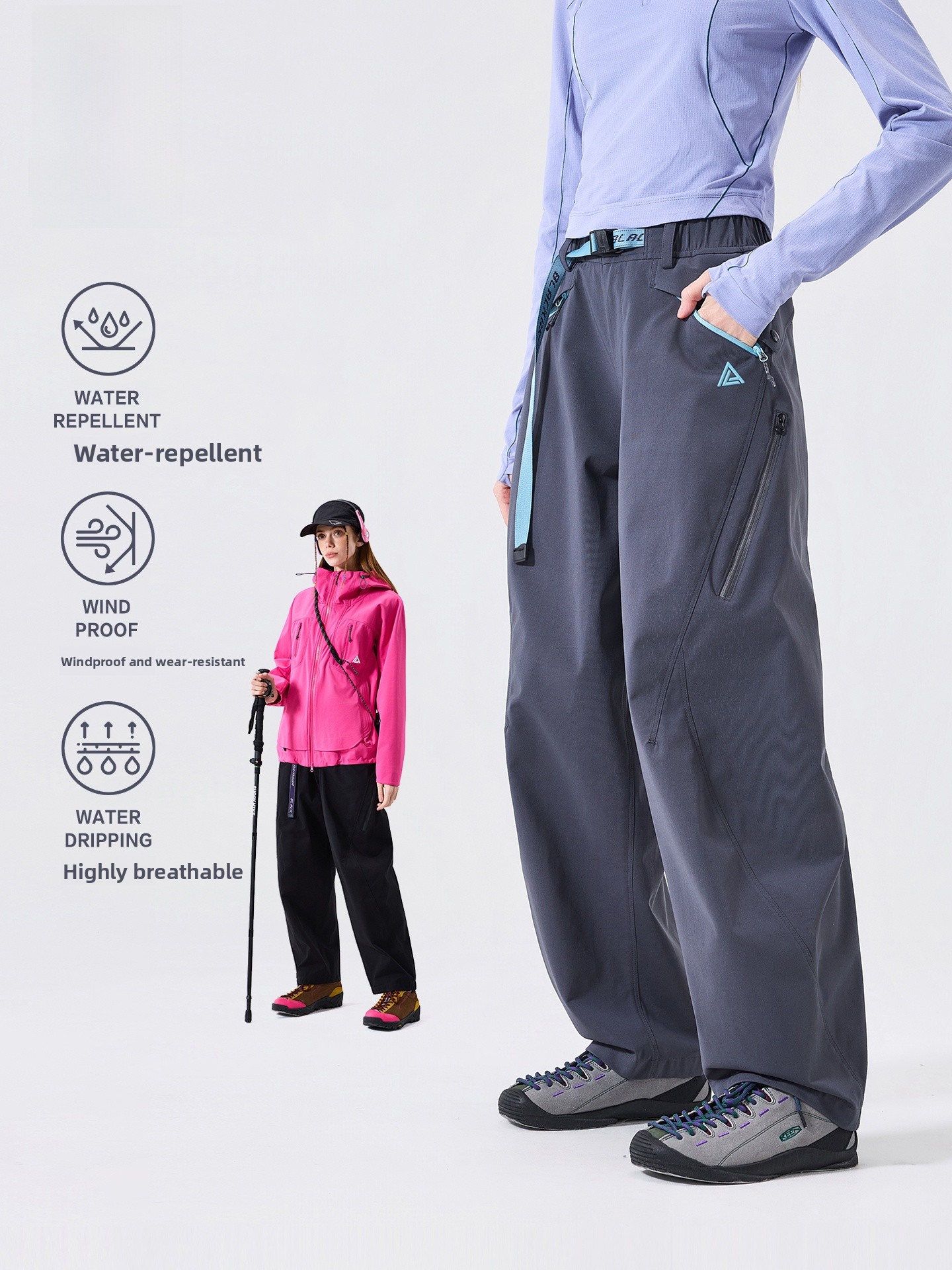 Pantaloni da Trekking Leggeri  - Women'S Fashion Utility Pants recensione e prezzo