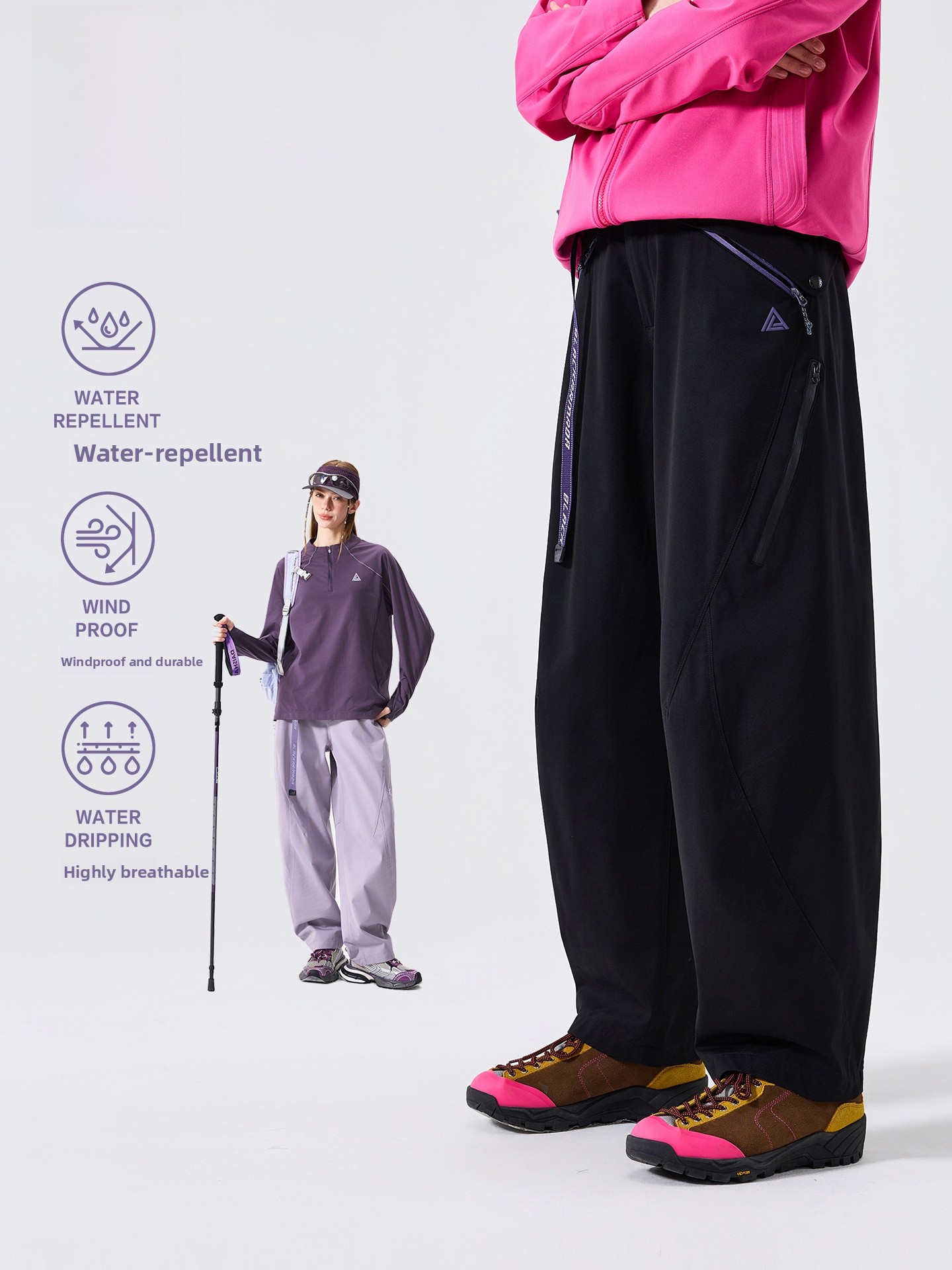 Pantaloni da Trekking Leggeri  - Women'S Fashion Utility Pants recensione e prezzo