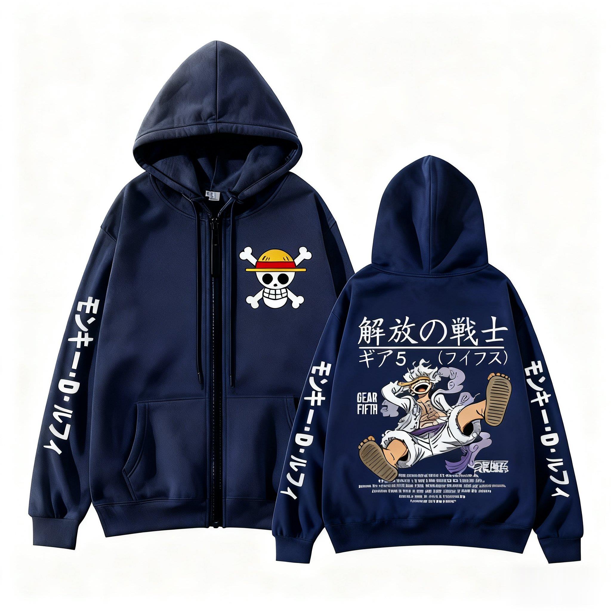 Monkey D Rufy Gear 5 One Piece - Women'S Fashion Zip Hoodie recensione e prezzo