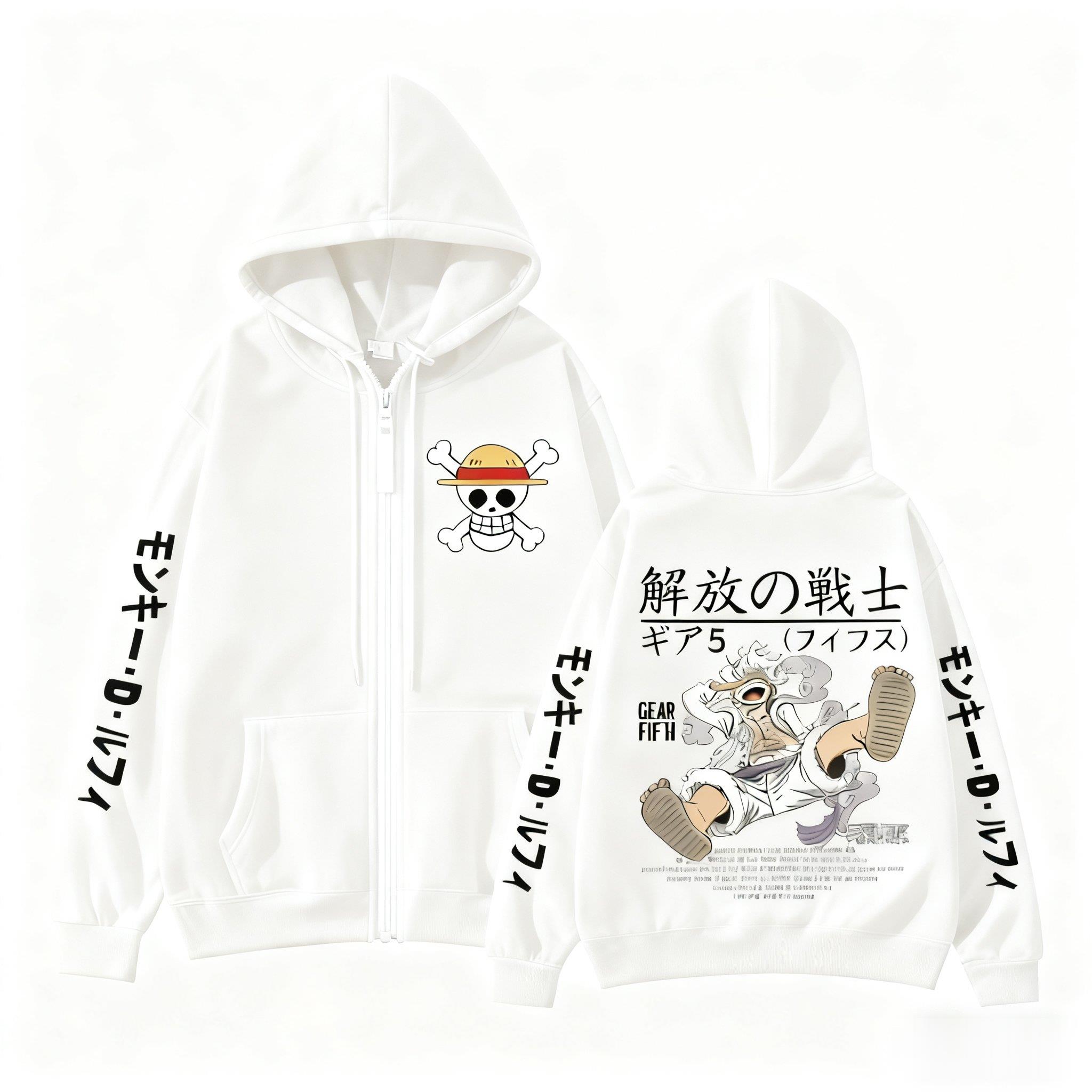 Monkey D Rufy Gear 5 One Piece - Women'S Fashion Zip Hoodie recensione e prezzo