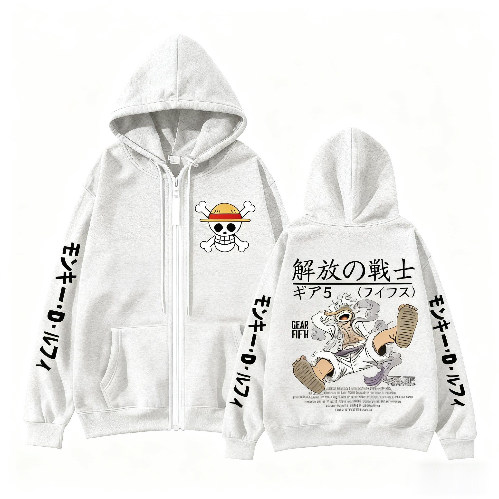 Monkey D Rufy Gear 5 One Piece - Women'S Fashion Zip Hoodie recensione e prezzo