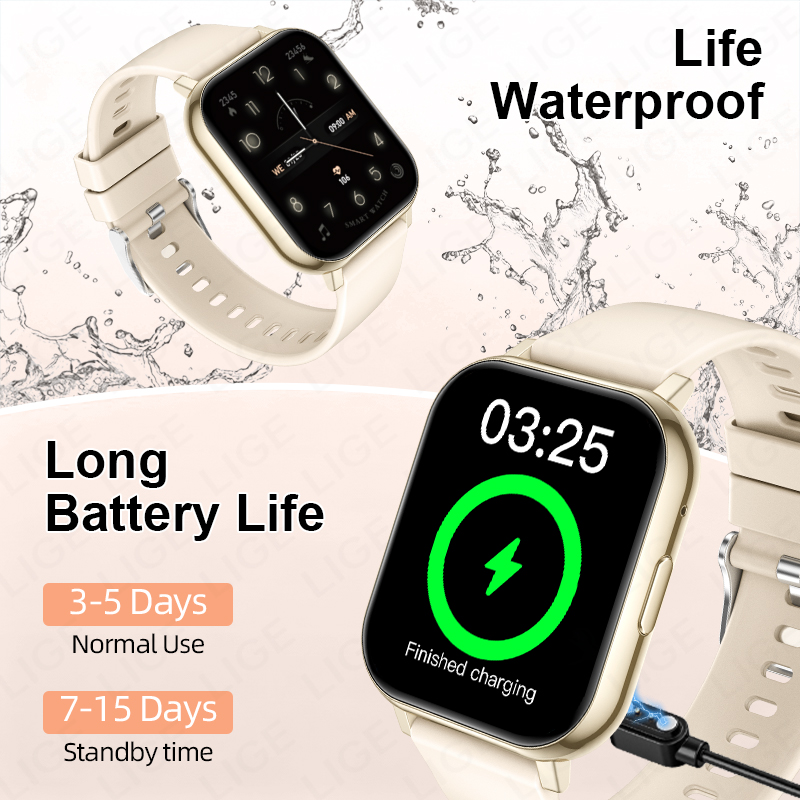 LIGE Nuovo Smartwatch HD da 1, - Turkey Women Fashion recensione e prezzo