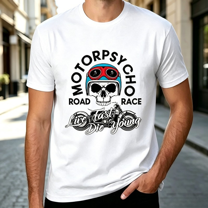 Maglietta Motopsyco Biker Skul - Women Fashion Quotes recensione e prezzo
