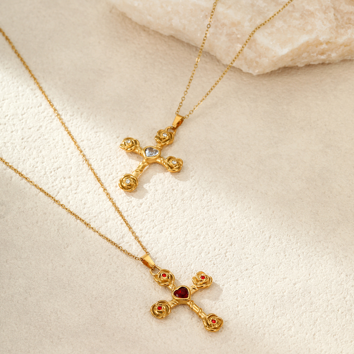 Collana con Ciondolo a Croce Y - Women'S Real Y2K Fashion recensione e prezzo