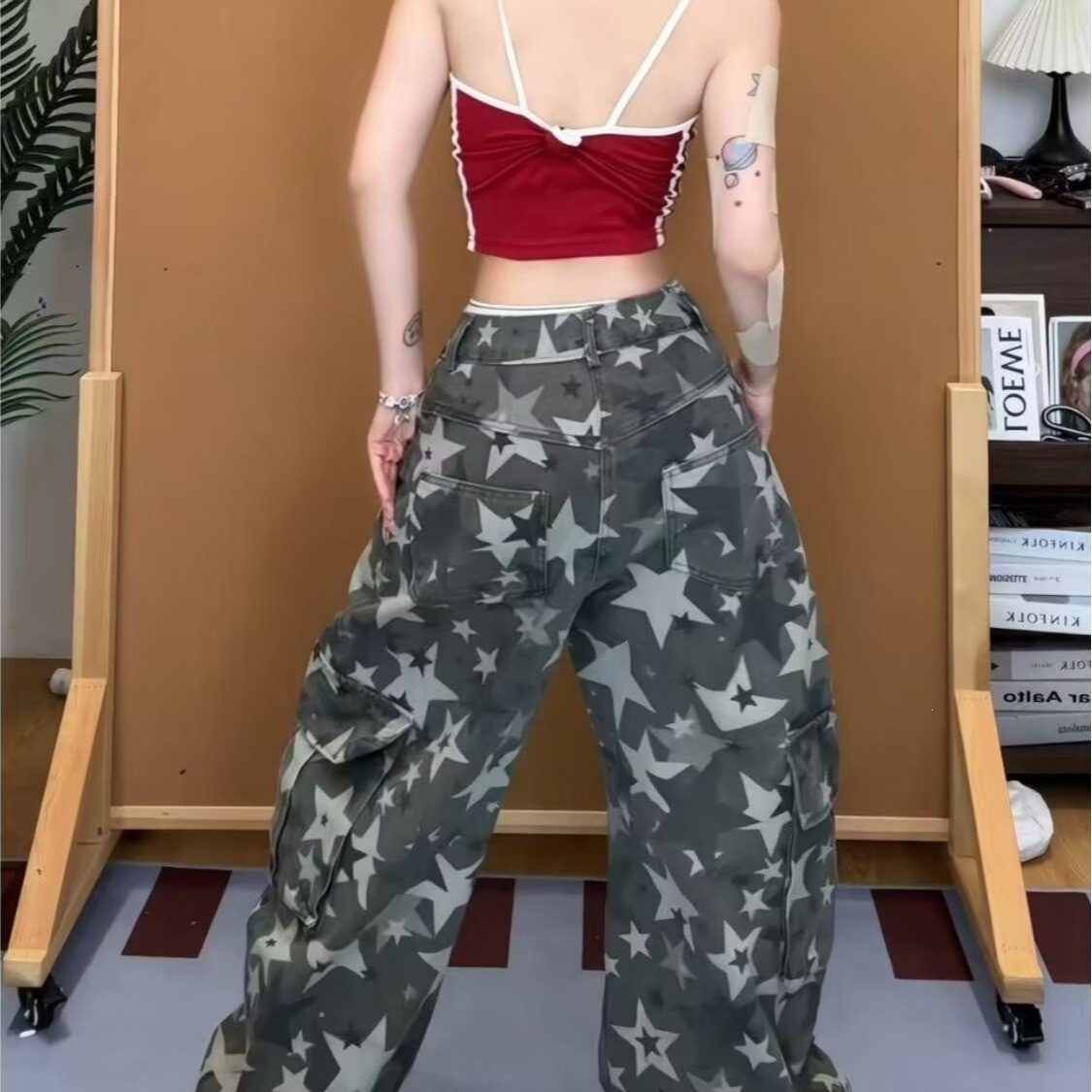 Pantaloni Cargo Camouflage da  - Women'S Fashion Utility Pants recensione e prezzo