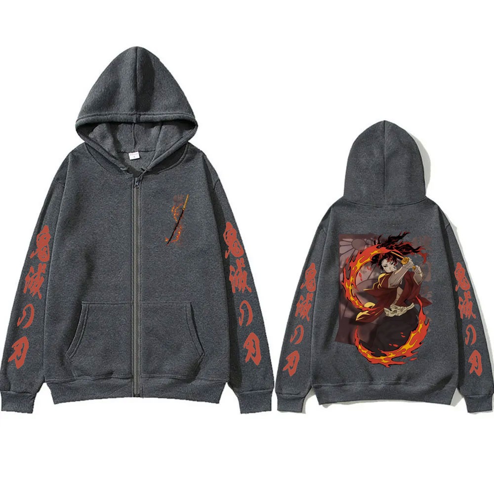 New Demon Slayer Tsugikuni Yor - Women'S Fashion Zip Hoodie recensione e prezzo