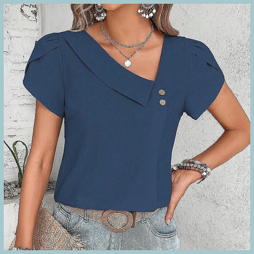 Camicetta Estiva Vintage 2024  - Women'S Fashion Tops recensione e prezzo