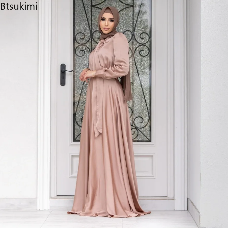 Elegante abito in raso per le  - Turkey Women Fashion recensione e prezzo
