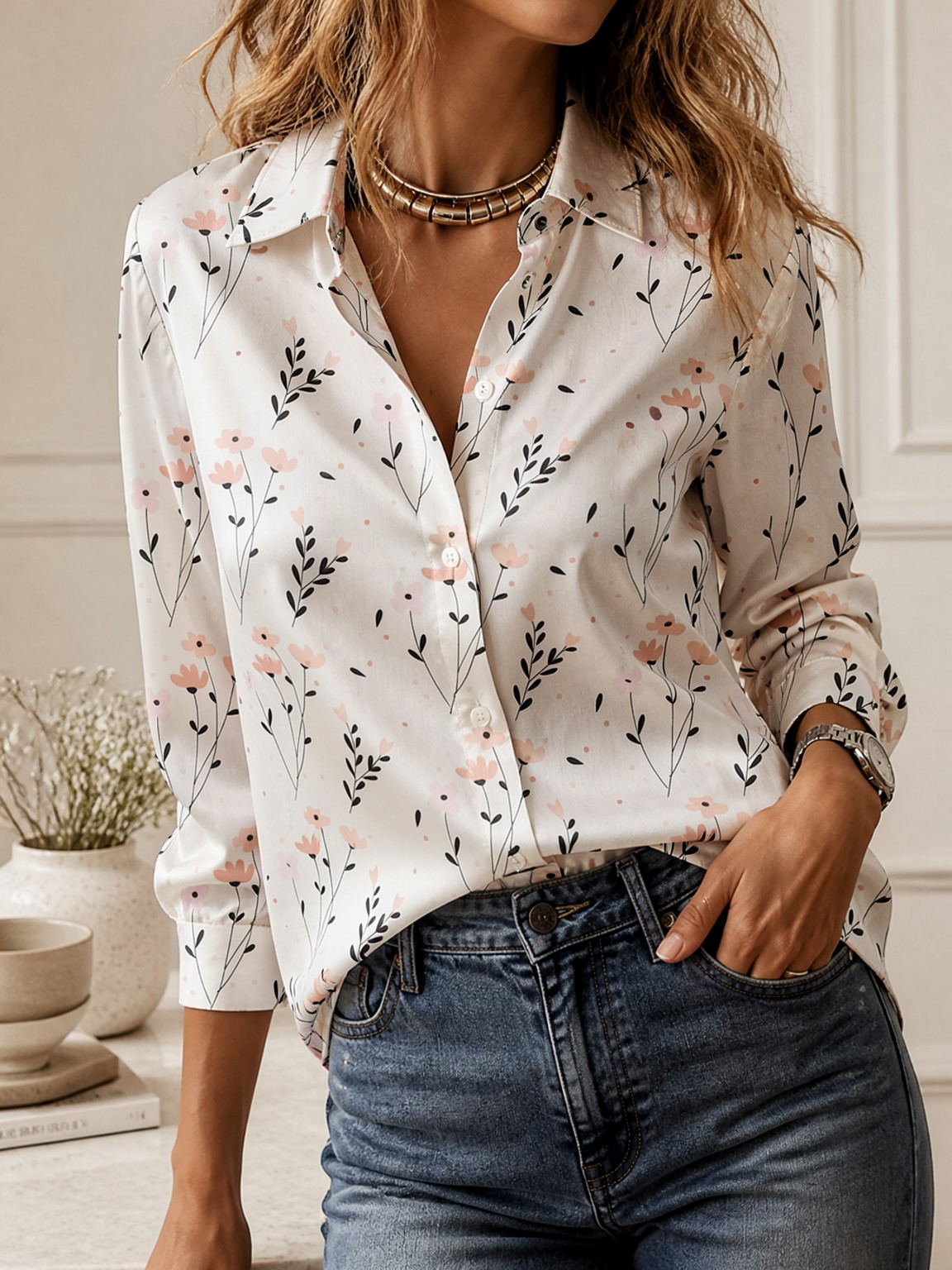 Camicia Minimalista 2026 con B - Women'S Fashion Tops recensione e prezzo